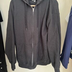 Men's Black Hoodie Sweater Size XL